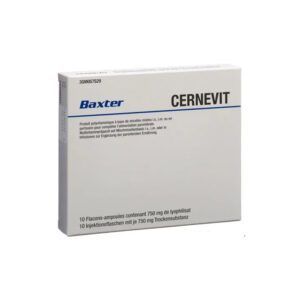 Витамины комплекс Церневит Германия Cernevit 10 флаконов