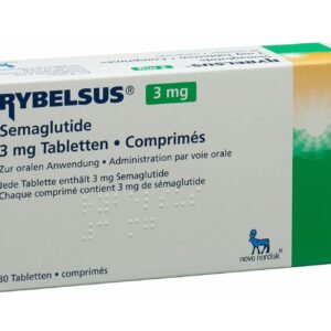 Таблетки Ребелсас (семаглутид) Германия Rebelsas Novo Nordisk 3 мг 30 таблеток